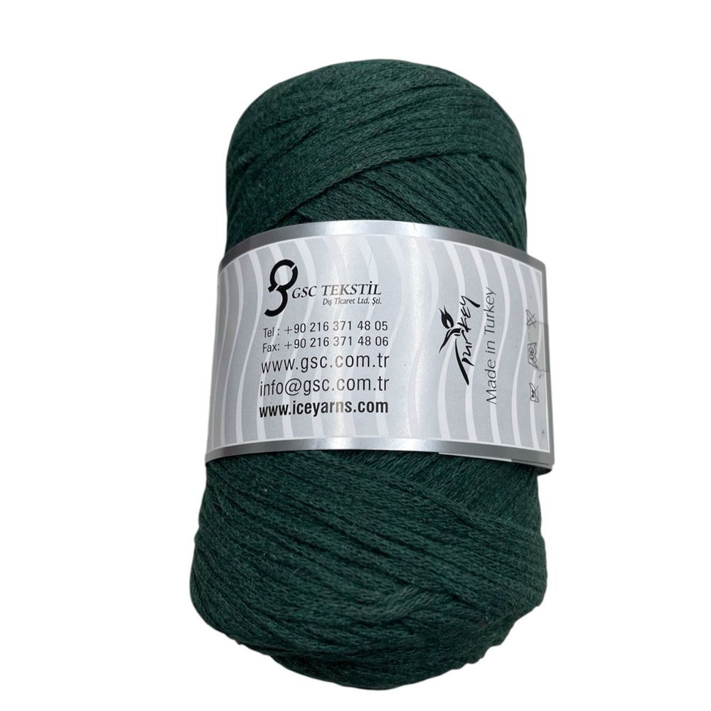 Ice yarns Dark Green Cotton Yarn - Picture 3 of 3